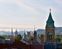 Steeples in Charleston, West Virginia